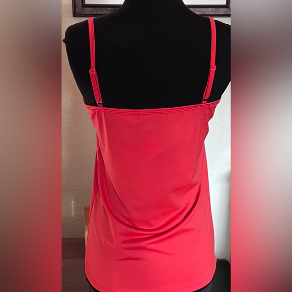 SOLD OUT- Spaghetti straps top tank. Medium size. Poppy Red color. NWT - Picture 2 of 4